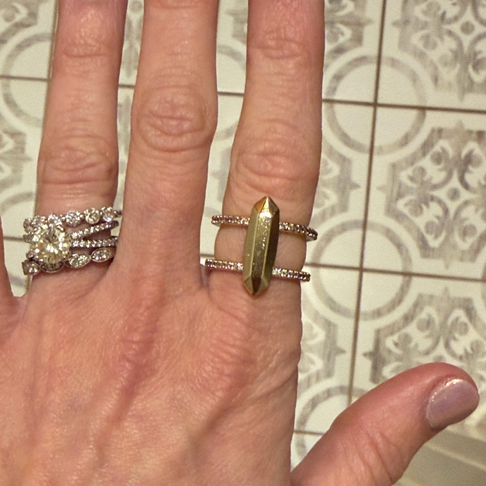Kendra Scott Elyse Gold Ring
